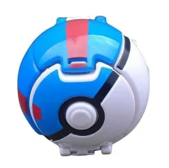 Pkm.store Pokemon Figuren-4 Stk. Pokeball Go / Pokemon Pokebälle