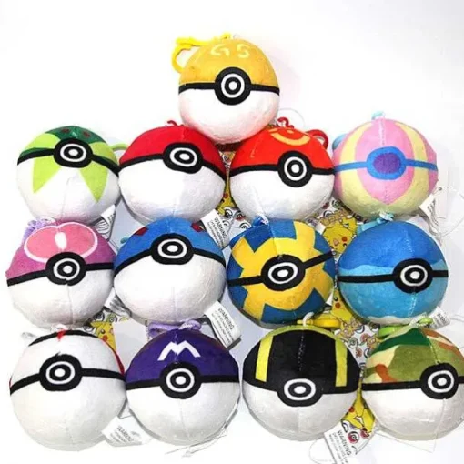 Pkm.store Sonstiges Merchandise-13 Stk. Pokeball Masterball Kollektion (Ca. 7Cm)
