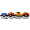 Pkm.store Pokeball & Pokebälle-15 Stk. Pokemon Ball Plusch Keychain Masterball Kollektion