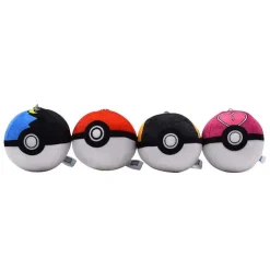 Pkm.store Pokeball & Pokebälle-15 Stk. Pokemon Ball Plusch Keychain Masterball Kollektion