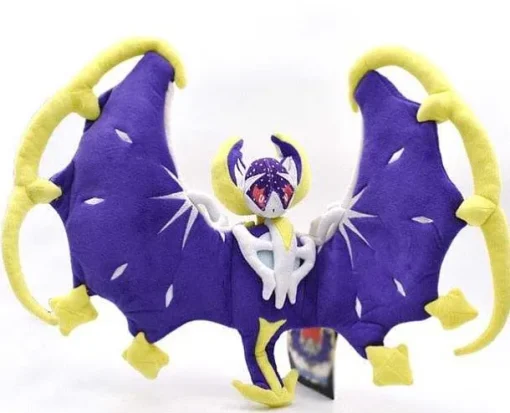 Pkm.store Pokemon Kuscheltiere-Alola Solgaleo, Lunala, Necrozma Pokemon Stofftier (25-50Cm)