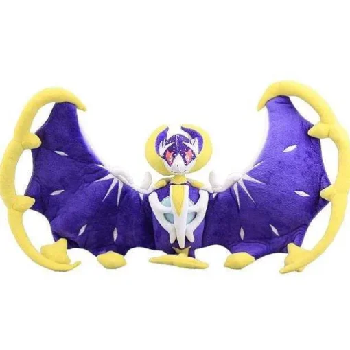 Pkm.store Pokemon Kuscheltiere-Alola Solgaleo, Lunala, Necrozma Pokemon Stofftier (25-50Cm)