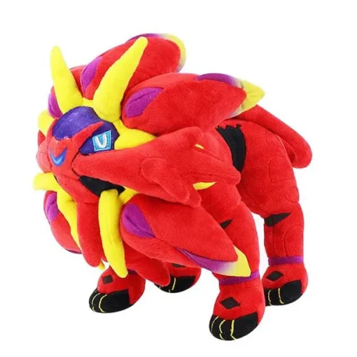 Pkm.store Pokemon Kuscheltiere-Alola Solgaleo, Lunala, Necrozma Pokemon Stofftier (25-50Cm)