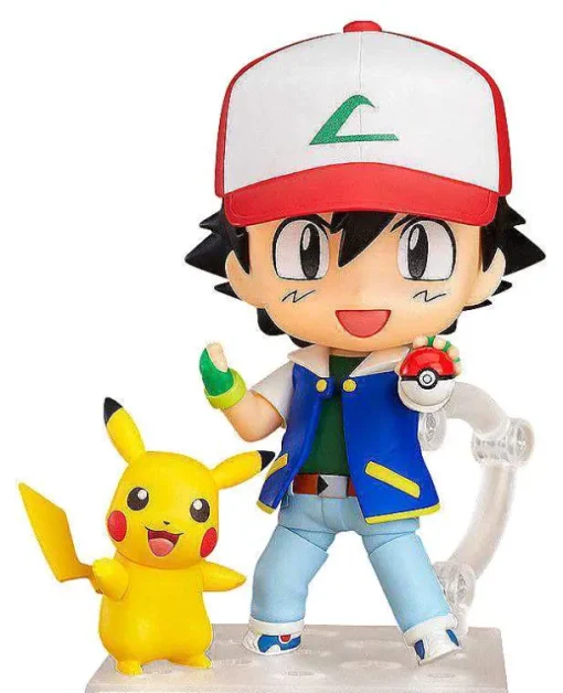 Pkm.store Pokemon Figuren-Ash Ketchum & Pikachu Pokemon Figur (Ca. 10Cm)