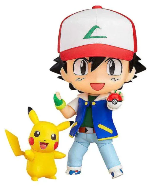 Pkm.store Pokemon Figuren-Ash Ketchum & Pikachu Pokemon Figur (Ca. 10Cm)
