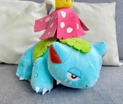 Pkm.store Pokemon Kuscheltiere-Bisasam Bulbasaur, Bisaflor Venusaur Oder Bisaknosp Ivysaur Pokemon Kuscheltiere (Ca. 25Cm Bis 30Cm)