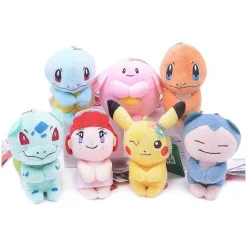 Pkm.store Pokemon Kuscheltiere-10Cm Pokemon Plusch Anhanger Viele Motive Zur Wahl