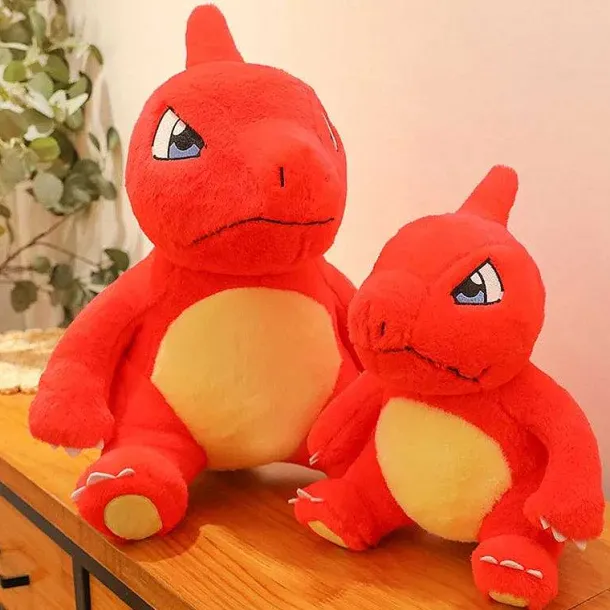Pkm.store Pokemon Kuscheltiere-40-80Cm Pokemon Plusch Glutexo Charmeleon Pokemon Stoffier