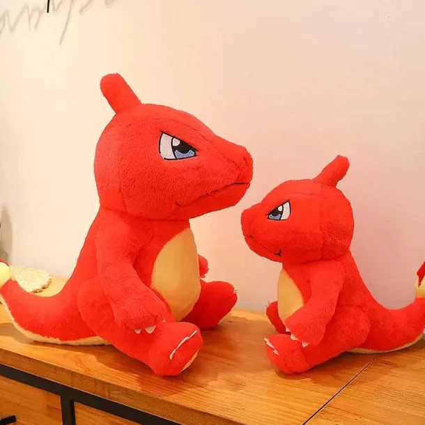 Pkm.store Pokemon Kuscheltiere-40-80Cm Pokemon Plusch Glutexo Charmeleon Pokemon Stoffier