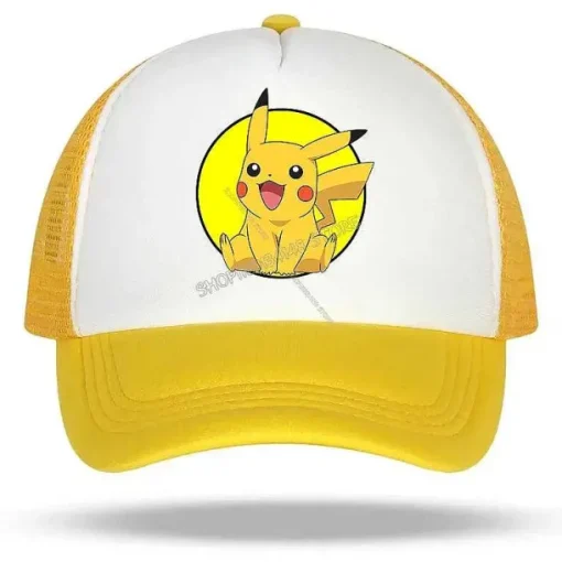 Pkm.store Sommer-Coole Sommer Baseball Caps Mit Pikachu Und Pokemon Motiven