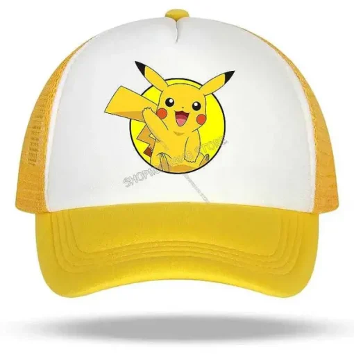 Pkm.store Sommer-Coole Sommer Baseball Caps Mit Pikachu Und Pokemon Motiven