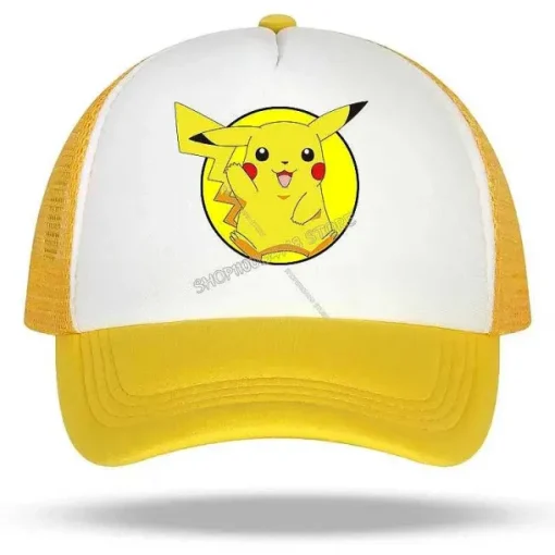 Pkm.store Sommer-Coole Sommer Baseball Caps Mit Pikachu Und Pokemon Motiven