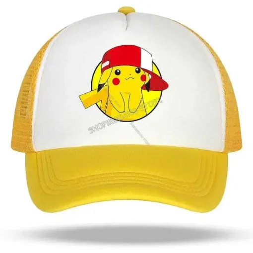 Pkm.store Sommer-Coole Sommer Baseball Caps Mit Pikachu Und Pokemon Motiven