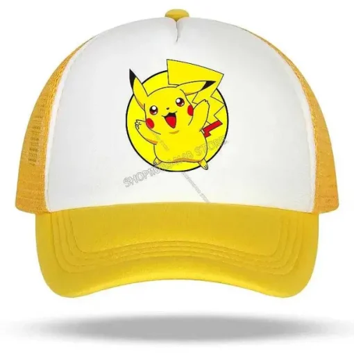 Pkm.store Sommer-Coole Sommer Baseball Caps Mit Pikachu Und Pokemon Motiven