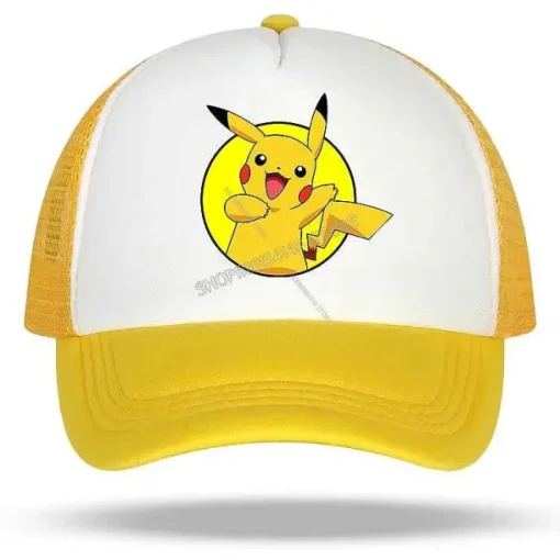 Pkm.store Sommer-Coole Sommer Baseball Caps Mit Pikachu Und Pokemon Motiven