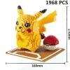 Pkm.store Detektiv Pikachu-Detektiv Pikachu Baustein-Modell (15Cm X 15Cm X 15Cm)