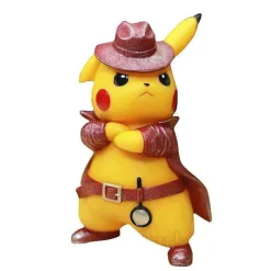 Pkm.store Pokemon Figuren-Detektiv Pikachu Figur (Ca. 17Cm)