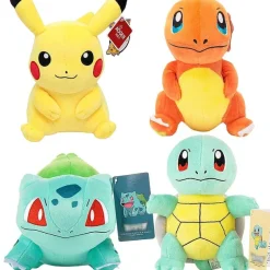 Pkm.store Pokemon Kuscheltiere-Detektiv Pikachu Pokemon Stofftiere (23 Motive Zur Wahl)