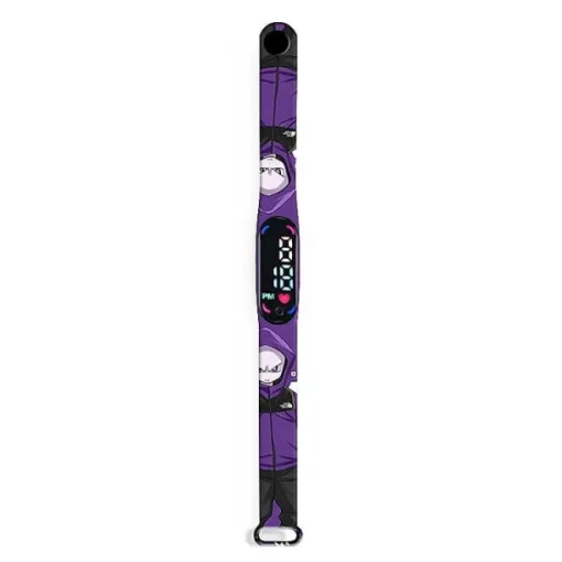 Pkm.store Uhren Und Wecker-Digitale Armbanduhr Fur Kinder Mit Led Und Aufladefunktion