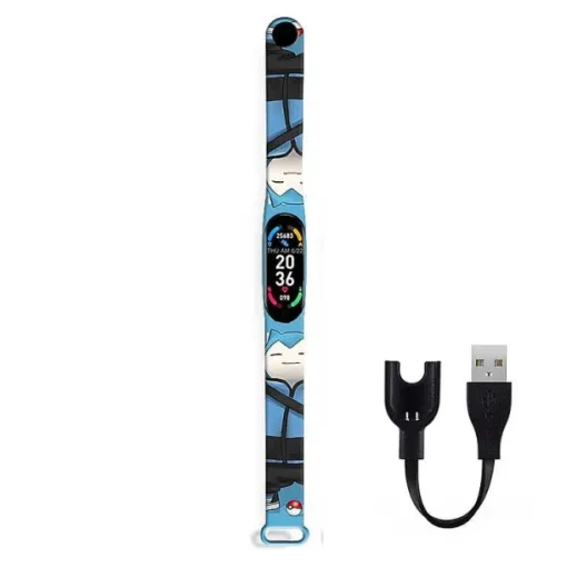 Pkm.store Uhren Und Wecker-Digitale Armbanduhr Fur Kinder Mit Led Und Aufladefunktion