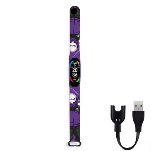 Pkm.store Uhren Und Wecker-Digitale Armbanduhr Fur Kinder Mit Led Und Aufladefunktion