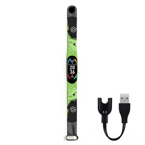 Pkm.store Uhren Und Wecker-Digitale Armbanduhr Fur Kinder Mit Led Und Aufladefunktion