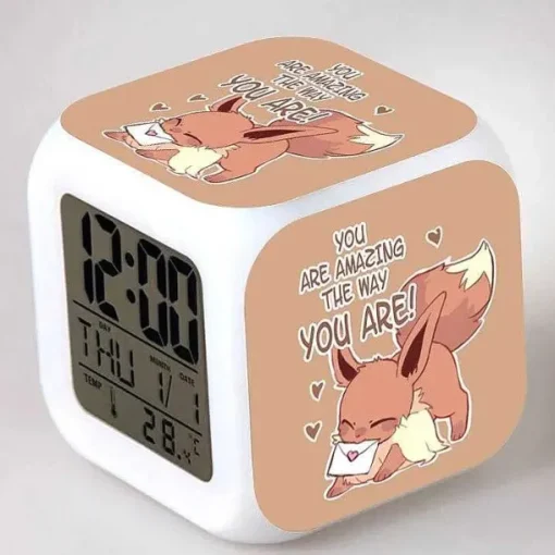 Pkm.store Sonstiges Merchandise-Digitaler Pokemon Wecker In Unterschiedlichen Motiven