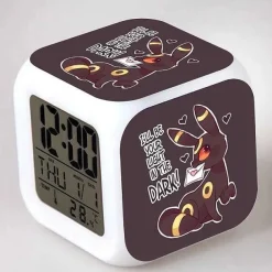 Pkm.store Sonstiges Merchandise-Digitaler Pokemon Wecker In Unterschiedlichen Motiven