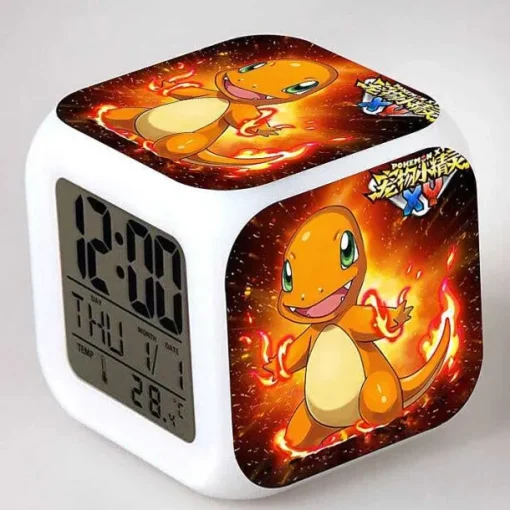 Pkm.store Sonstiges Merchandise-Digitaler Pokemon Wecker In Unterschiedlichen Motiven