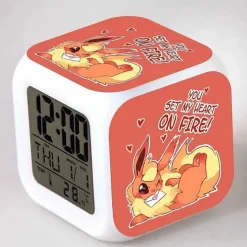 Pkm.store Sonstiges Merchandise-Digitaler Pokemon Wecker In Unterschiedlichen Motiven