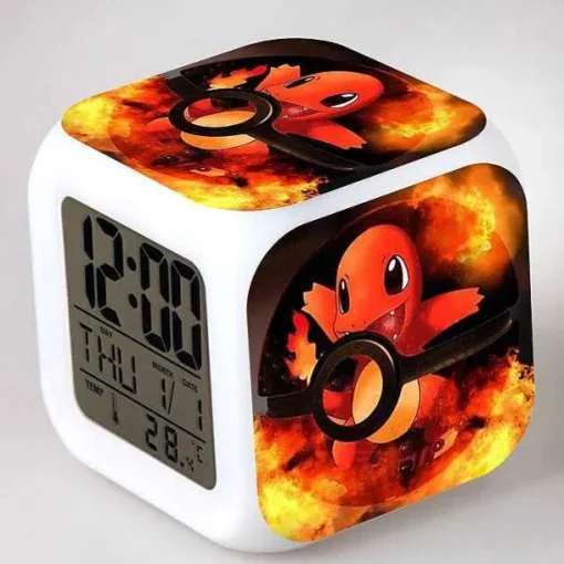 Pkm.store Sonstiges Merchandise-Digitaler Pokemon Wecker In Unterschiedlichen Motiven