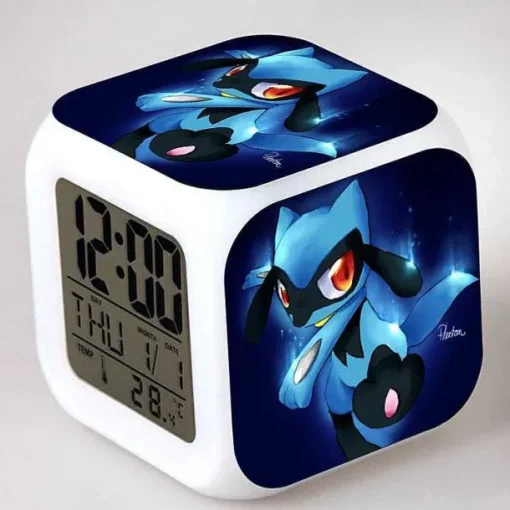 Pkm.store Sonstiges Merchandise-Digitaler Pokemon Wecker In Unterschiedlichen Motiven
