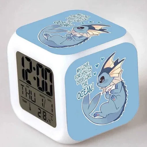 Pkm.store Sonstiges Merchandise-Digitaler Pokemon Wecker In Unterschiedlichen Motiven