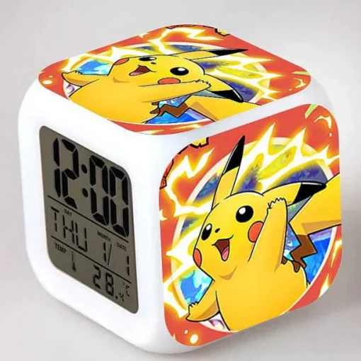 Pkm.store Sonstiges Merchandise-Digitaler Pokemon Wecker In Unterschiedlichen Motiven