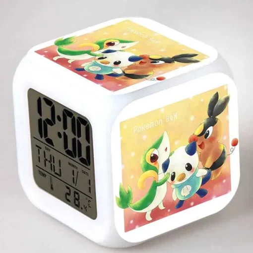 Pkm.store Sonstiges Merchandise-Digitaler Pokemon Wecker In Unterschiedlichen Motiven