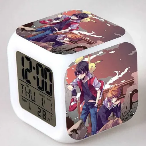 Pkm.store Sonstiges Merchandise-Digitaler Pokemon Wecker In Unterschiedlichen Motiven