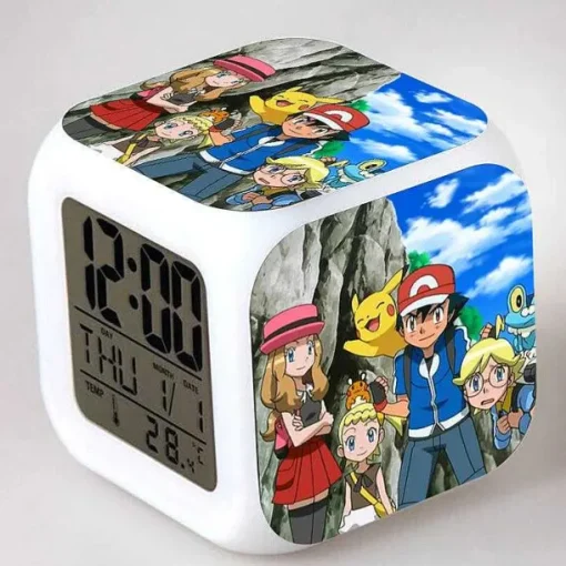 Pkm.store Sonstiges Merchandise-Digitaler Pokemon Wecker In Unterschiedlichen Motiven