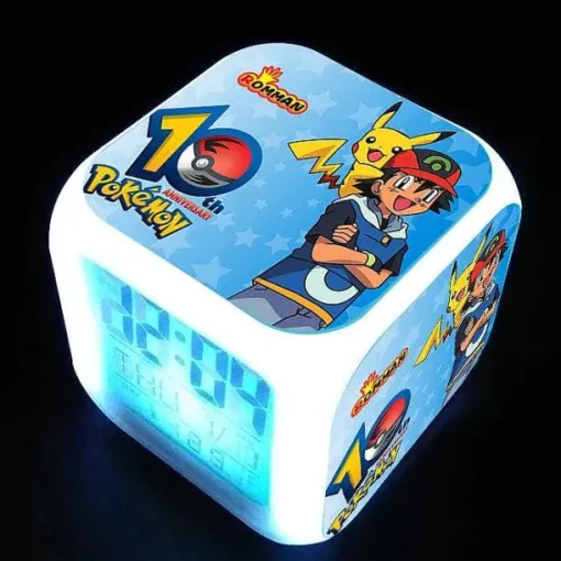 Pkm.store Sonstiges Merchandise-Digitaler Pokemon Wecker In Unterschiedlichen Motiven