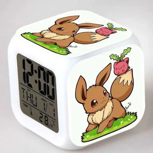 Pkm.store Sonstiges Merchandise-Digitaler Pokemon Wecker In Unterschiedlichen Motiven