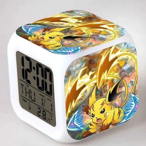 Pkm.store Sonstiges Merchandise-Digitaler Pokemon Wecker In Unterschiedlichen Motiven