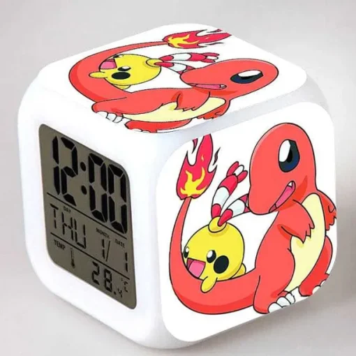 Pkm.store Sonstiges Merchandise-Digitaler Pokemon Wecker In Unterschiedlichen Motiven