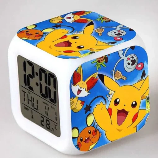Pkm.store Sonstiges Merchandise-Digitaler Pokemon Wecker In Unterschiedlichen Motiven