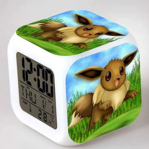 Pkm.store Sonstiges Merchandise-Digitaler Pokemon Wecker In Unterschiedlichen Motiven