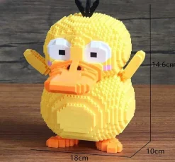 Pkm.store Pokemon Bausteine-Enton / Psyduck Baustein Pokemon Bausatz (2570 Teile)