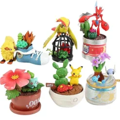 Pkm.store Pokemon Figuren-6Er Set Botanische Pokemon Figuren
