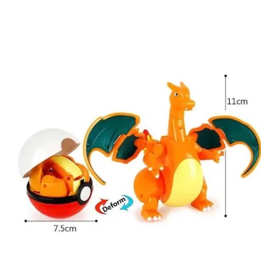 Pkm.store Pokeball & Pokebälle-6Er Set Grose Pokebälle Mit Pokemon Figuren Spielzeug