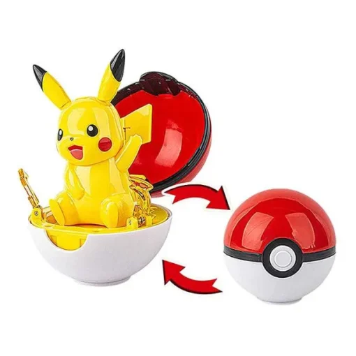 Pkm.store Pokeball & Pokebälle-6Er Set Grose Pokebälle Mit Pokemon Figuren Spielzeug
