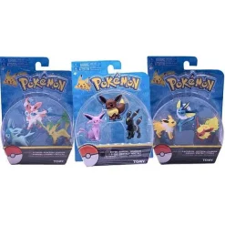 Pkm.store Pokemon Figuren-Evoli / Eevee, Vaporeon, Jolteon, Flareon, Espeon, Umbreon, Leafeon, Glaceon Figuren