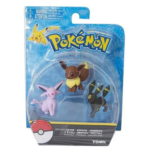 Pkm.store Pokemon Figuren-Evoli / Eevee, Vaporeon, Jolteon, Flareon, Espeon, Umbreon, Leafeon, Glaceon Figuren