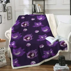 Pkm.store Herbst & Winter-Flauschige Pokemon Flanell Decke